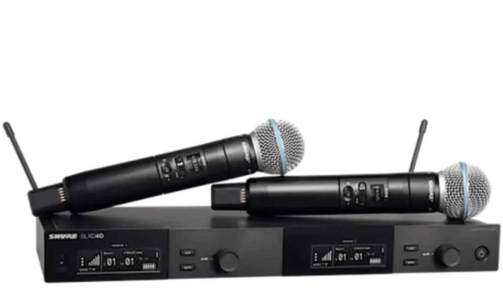 Microfonos Beta dobles