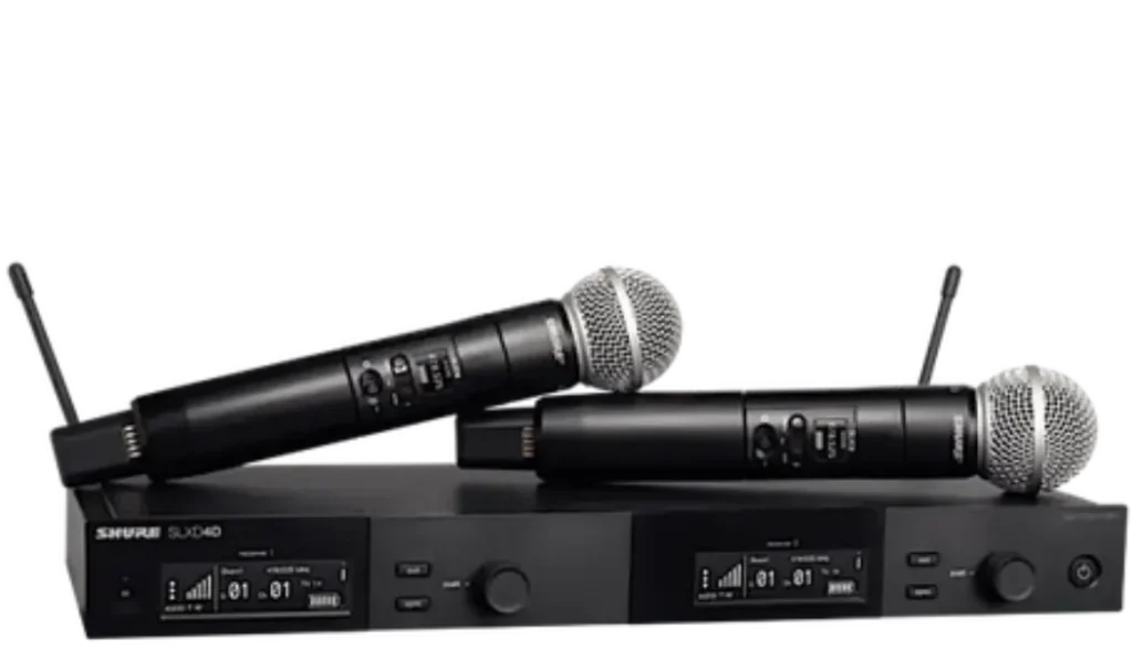 Microfonos inalambricos dobles