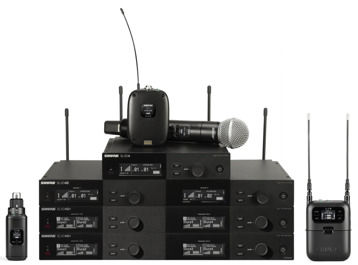 Micrófonos Shure SLX